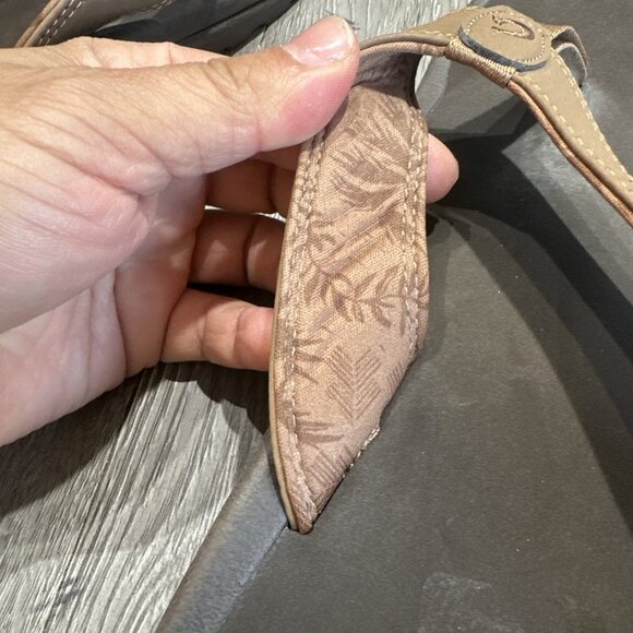 Olukai Mens Ohana Sandal Size 12 Brown Thong Flip Flop Beach Shoe Pool Slide main image 3
